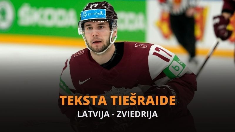 Teksta tiešraide: Latvija - Zviedrija 0:1 (spēle galā)