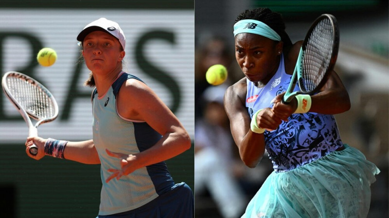 Švjontekai otrais vai Gofai pirmais tituls: klāt ''French Open'' sieviešu fināls
