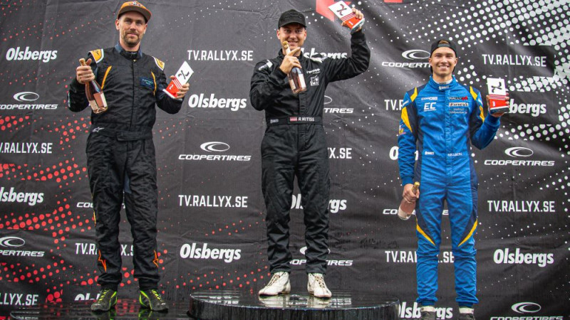 Nitišs uzvar "RallyX" posmā Rīgā