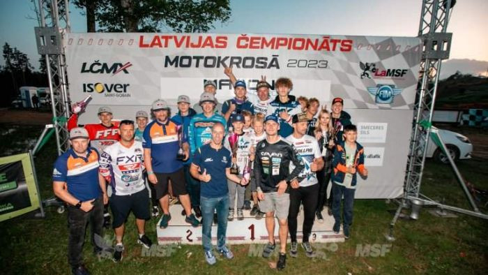 "MX Moduls" un "Rodeo MX" starpā Cēsīs tiks noskaidrota Latvijas čempione komandu vērtējumā