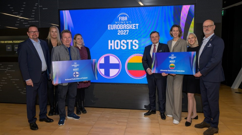 Lietuva sasniedz mērķi un kopā ar Somiju rīkos "Women`s EuroBasket 2027"