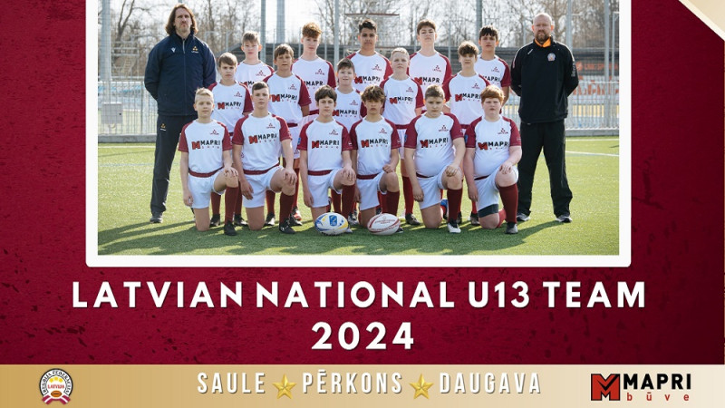 Latvijas jauniešu izlase nedēļas nogalē piedalīsies Eiropas lielākajā jaunatnes regbija turnīrā
