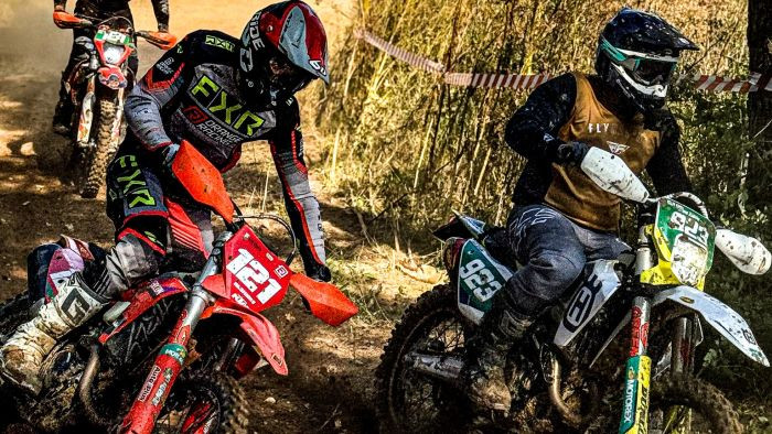 Lutriņos aizvadītas Latvijas kausa "Cross Country" moto sacensības