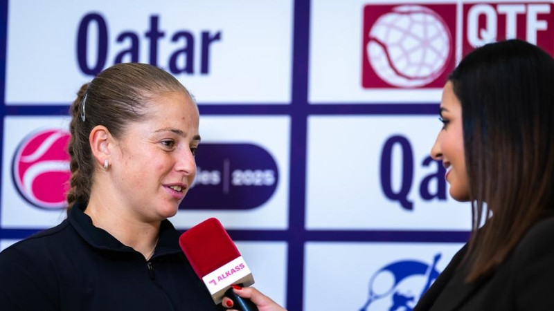 Ostapenko: "Šodien biju diezgan pārliecināta, ka pieveikšu Švjonteku"