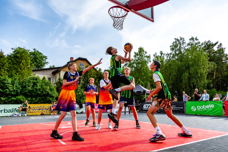 Latvijas Jaunatnes 3x3 basketbola čempionus šovasar noteiks turnīros ar starptautisko formātu