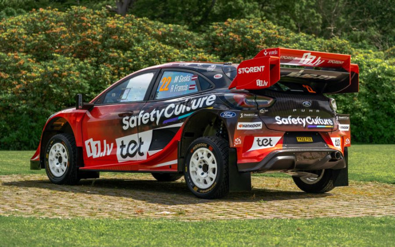 Sesks/Francis WRC sezonai piešķir jaudu ar jaunu auto dizainu
