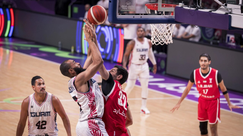 Guamas basketbolistiem smaga debija Āzijas kausā, Katara pēdējā ceturksnī gandrīz iedzen -14