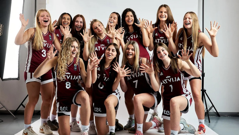 Slovēnija trešo reizi sešās dienās: U16 meitenes sāks Eiropas čempionātu