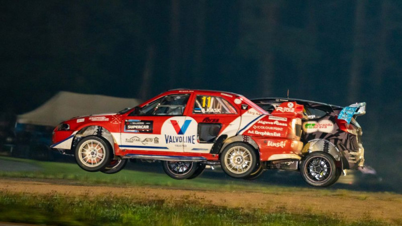 Šonedēļ Biķerniekos nakts rallijkrosā tiks noskaidroti visi čempioni