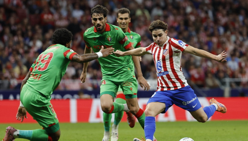 "Atletico" smaga uzvara pret "Osasuna", Antonija divi vārti atnes punktu "Betis"
