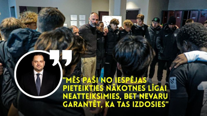 "Valmieras" prezidents: "Cīnīsimies par atgriešanos! Zinu, kas man jāpaveic"