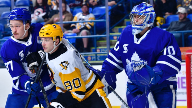 Ansona pārstāvētā "Penguins" izlaiž 3:0 pārsvaru un AHL zaudē pagarinājumā