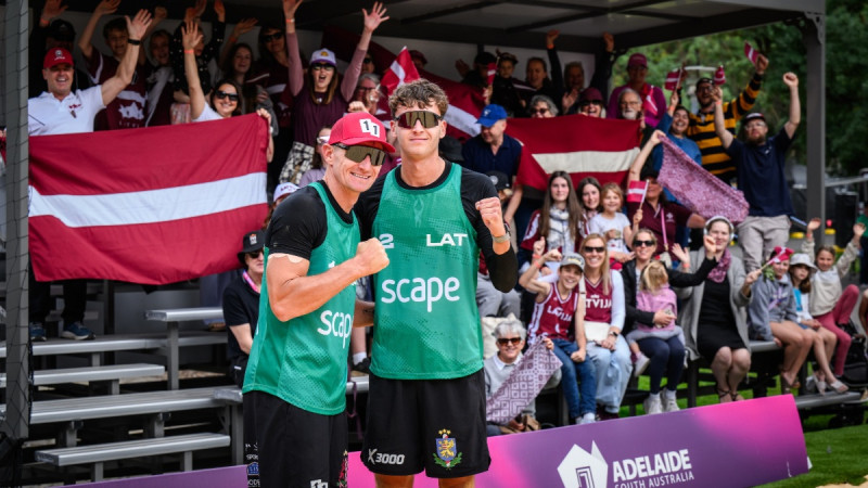 Pasaules čempionātā Pļaviņš un Fokerots satriec afrikāņus