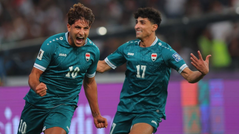 Irākas futbolisti pārspēj turīgos AAE un saglabā sapni par atgriešanos PK finālturnīrā