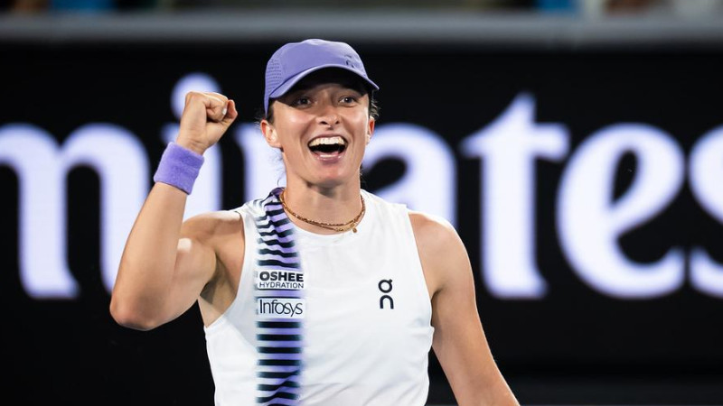 Ribakina salauž Ostapenko pārinieci, arī Švjonteka tiek tālāk