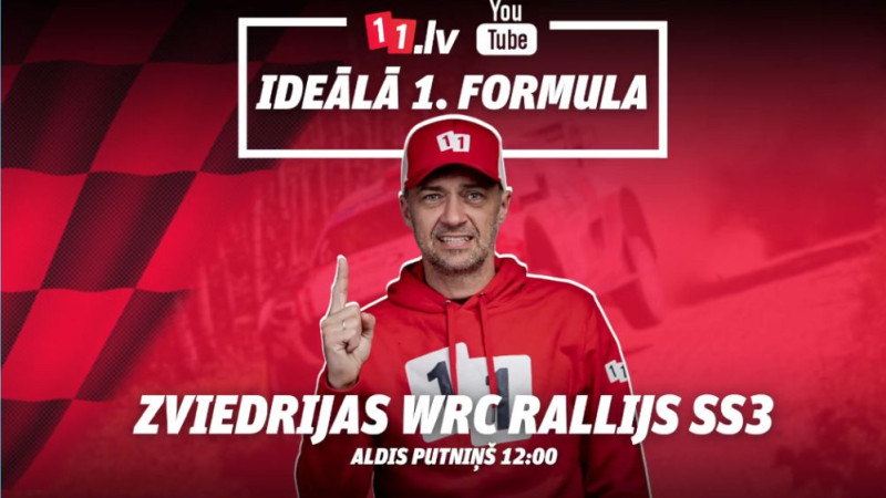 Klausītava | "Ideālā 1. Formula": Zviedrijas WRC rallijs un F1 aktualitātes