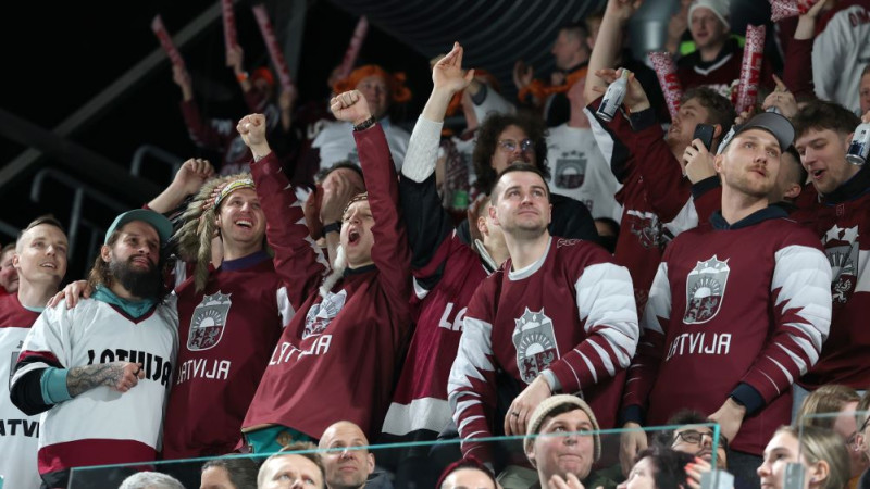 Zināmi Latvijas hokeja izlases pretinieki cīņā par ceturtdaļfinālu