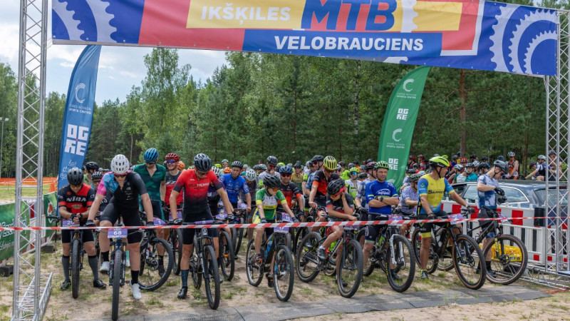 Jau 15. reizi Ogres Zilajos kalnos norisināsies "Ikšķiles MTB velobrauciens"
