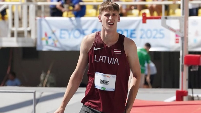 Latvijas jaunie vieglatlēti "Juniors Gala" otrajā dienā paliek bez godalgām