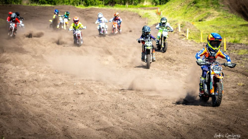 Jaunmārupē šodien norisināsies mini motokrosa otrais posms