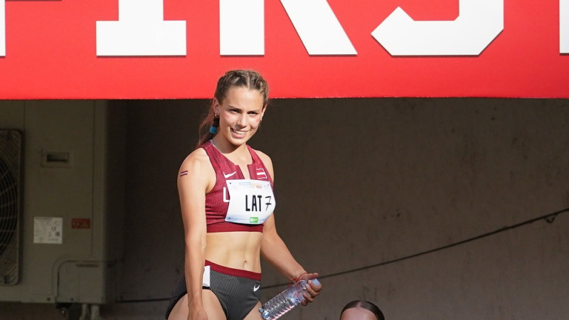 Malnačai ceturtā vieta U18 EČ dramatiskā 200 metru sprintā