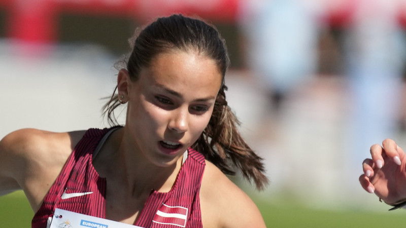 Malnačai 13. vieta U18 Eiropas čempionāta 100 metru sprintā
