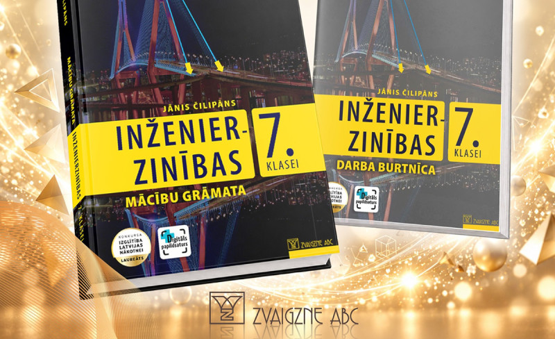 Zvaigzne ABC mācību komplektizdevums “Inženierzinības 7. klasei” iegūst BELMA 2026 bronzas godalgu!